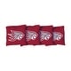 preview thumbnail 1 of 1, Chico State Wildcats Red Cornhole Bags All-Weather Resin Filled