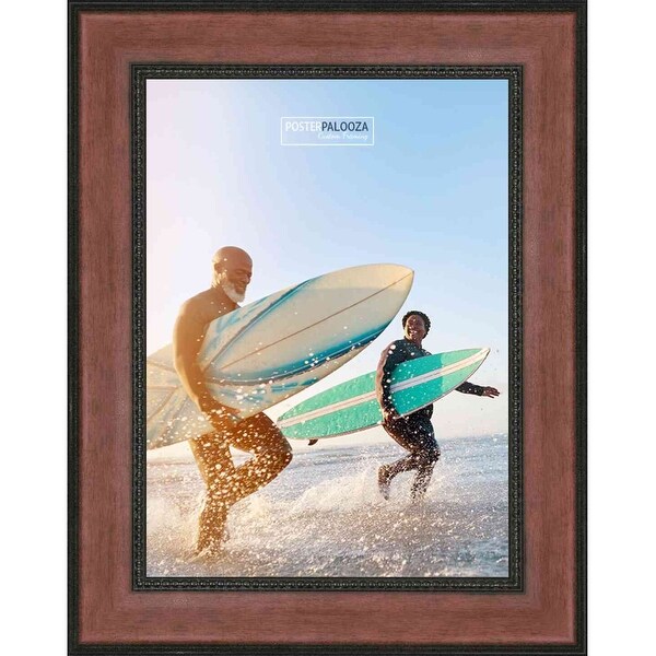 6202 W 生写真 33枚セット 8x16 Traditional Cherry Complete Wood Picture Frame with UV