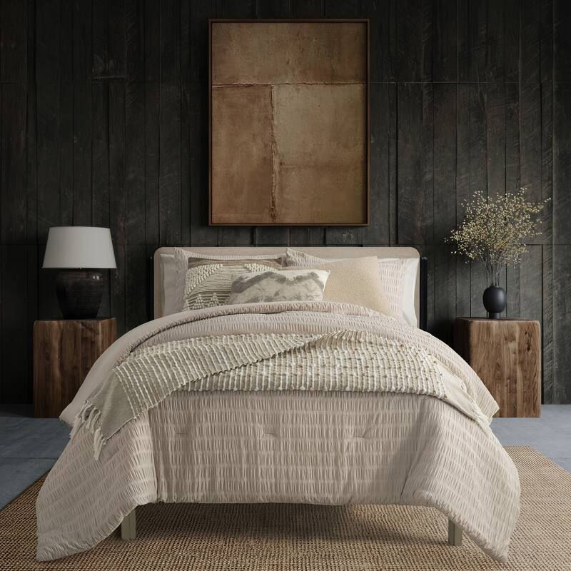 Indigo Road by Egypt Sherrod Noriah Ruched Stripe 3-Piece Comforter Set