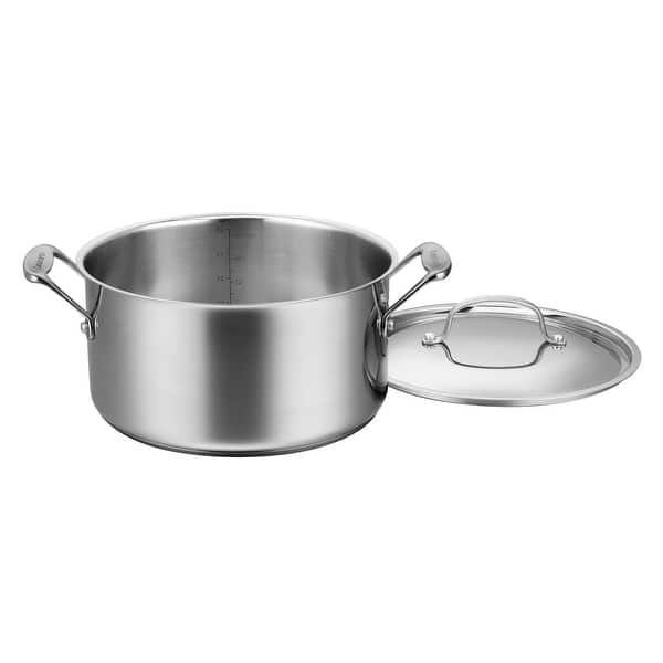 Cuisinart Chef's Classic Stainless Cookware 6 Qt. Stockpot with Cover
