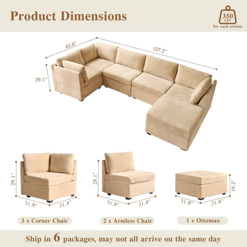 OVIOS Soft-Experience Modular Sofa