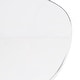preview thumbnail 9 of 9, Stackable Plastic Dining Chair Set of 4 Transparent Modern Accent Side Chair for Indoor and Outdoor