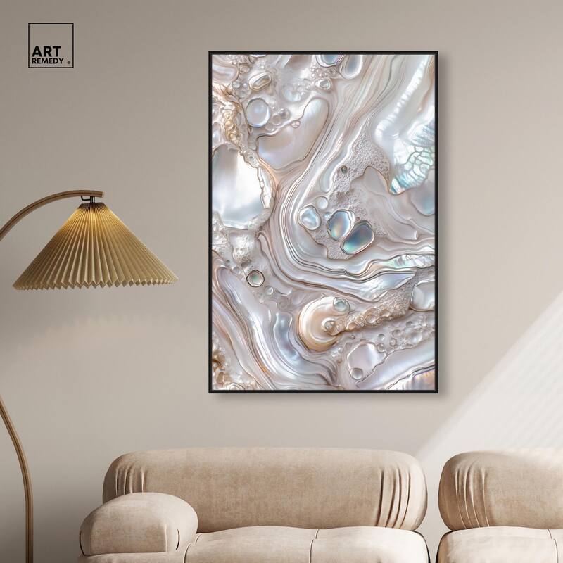 Fluid Preciousness II Canvas by Art Remedy