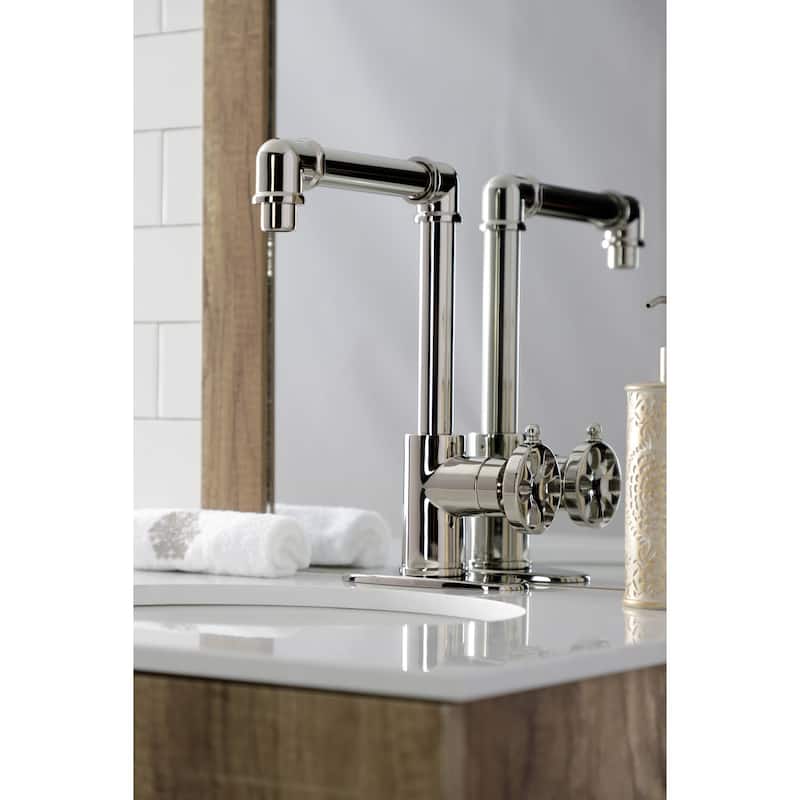 Kingston Brass Belknap 1.2 GPM Deck Mounted Single Hole Bathroom
