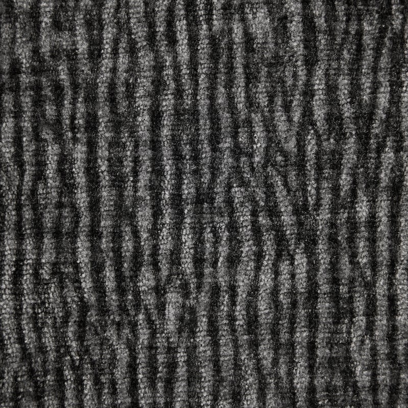 Black 84" Modular Chenille 4-Seat Sofa with Removable Cushions