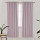preview thumbnail 47 of 65, Deconovo Mix & Match Blackout and Bronze Print White Sheer 4 Piece Curtain Panel Set