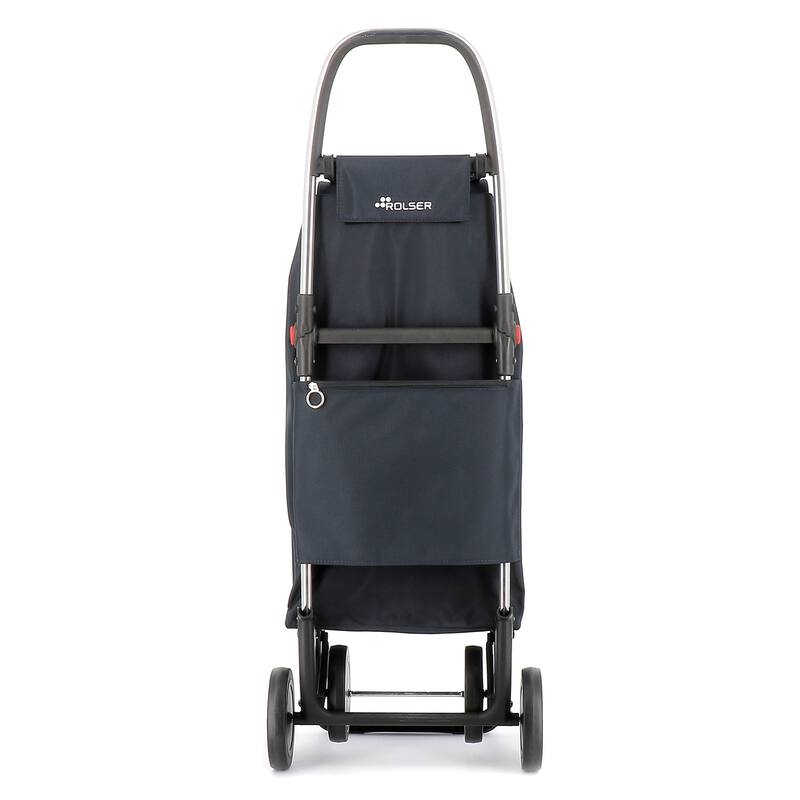 Rolser I-Max MF 4 Wheel Foldable Shopping Trolley - 15.35 in. W x 41.34 in. H x 12.6 in. D