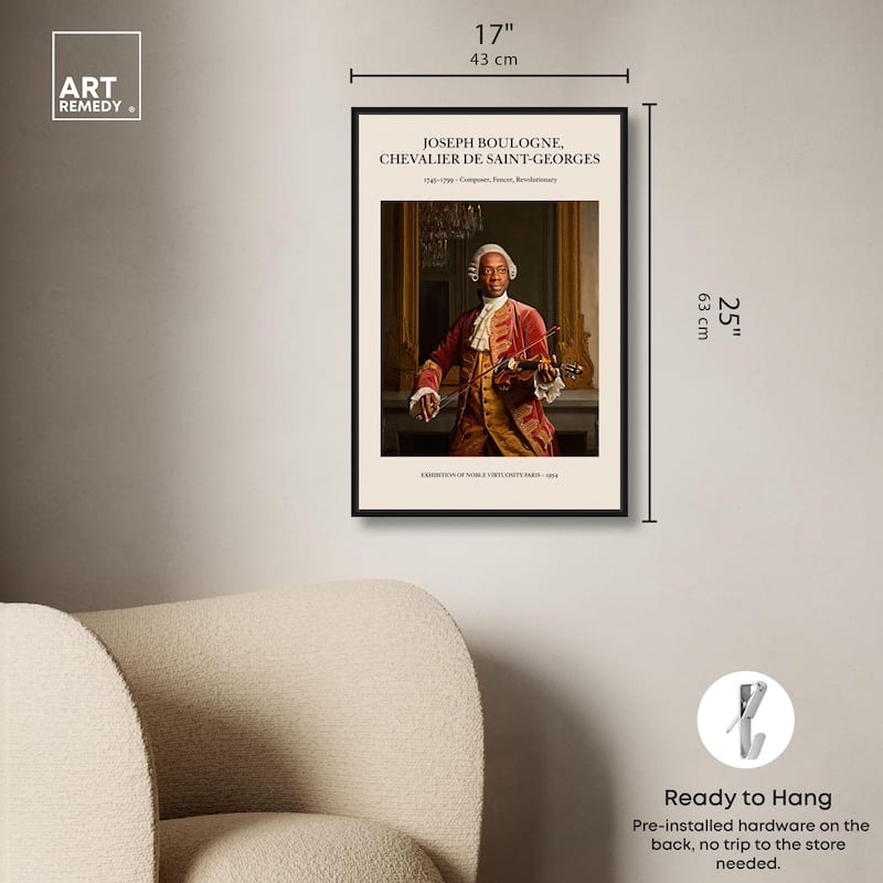 Noble Virtuosity Canvas by Art Remedy