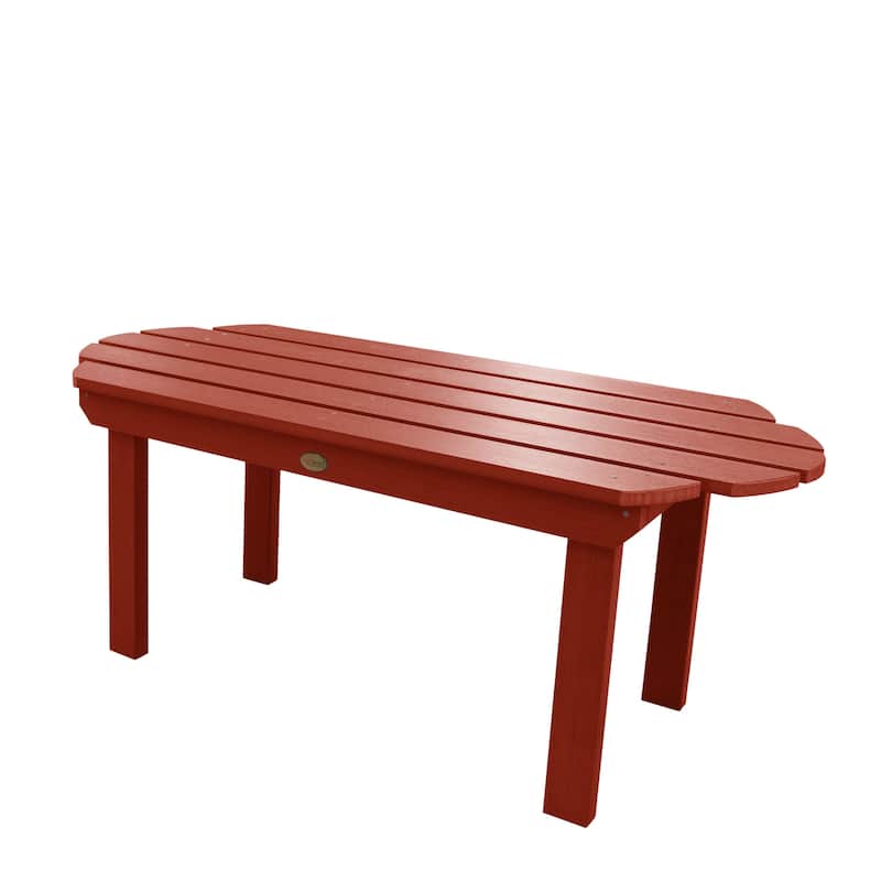 Highwood Classic Adirondack Chair Set with Coffee Table