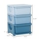 preview thumbnail 21 of 41, Fully remove the bins Kids Storage Unit Dresser