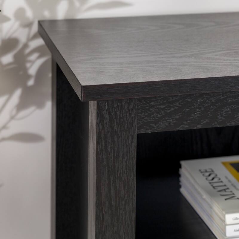 Middlebrook Designs 70-inch Wooden TV Stand with Open Storage