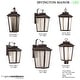 preview thumbnail 8 of 6, The Great Outdoors Irvington Manor Single Light 20-3/4" High