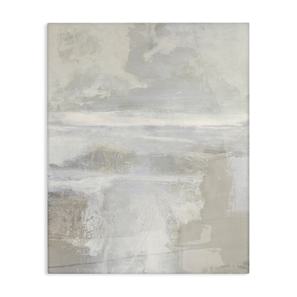 Stupell Muted Beige & Grey Canvas Wall Art Design By Rachel Springer
