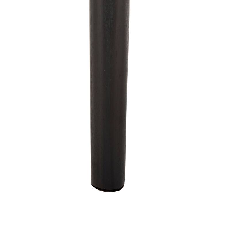 SAFAVIEH Cune 28.8 Inch Woven Dining Darin Black/ Black Cushion Bar Stool - 15.8" x 20.5" x 38.8" - 16Wx21Dx39H