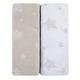 preview thumbnail 16 of 47, Ely's & Co. Baby Fitted Crib Sheet Set - 2 Pack - 28" x 52"