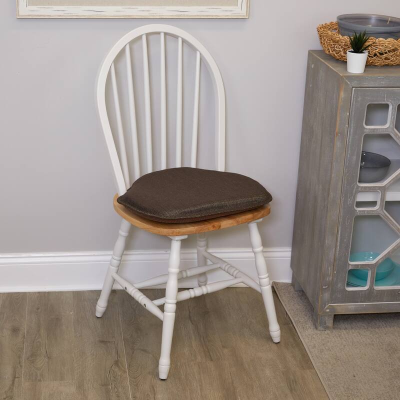 Klear Vu Gripper Omega Windsor Dining Chair Cushion Set