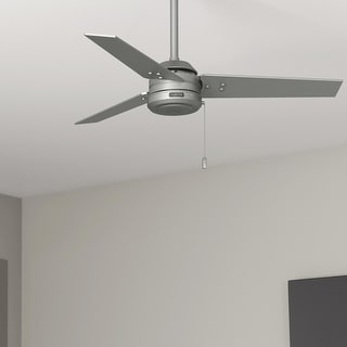 Hunter Cassius Outdoor Ceiling Fan, Damp Rated - Industrial, Farmhouse, Contemporary