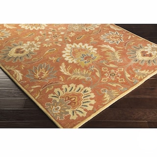 Handmade Tami Transitional Wool Area Rug