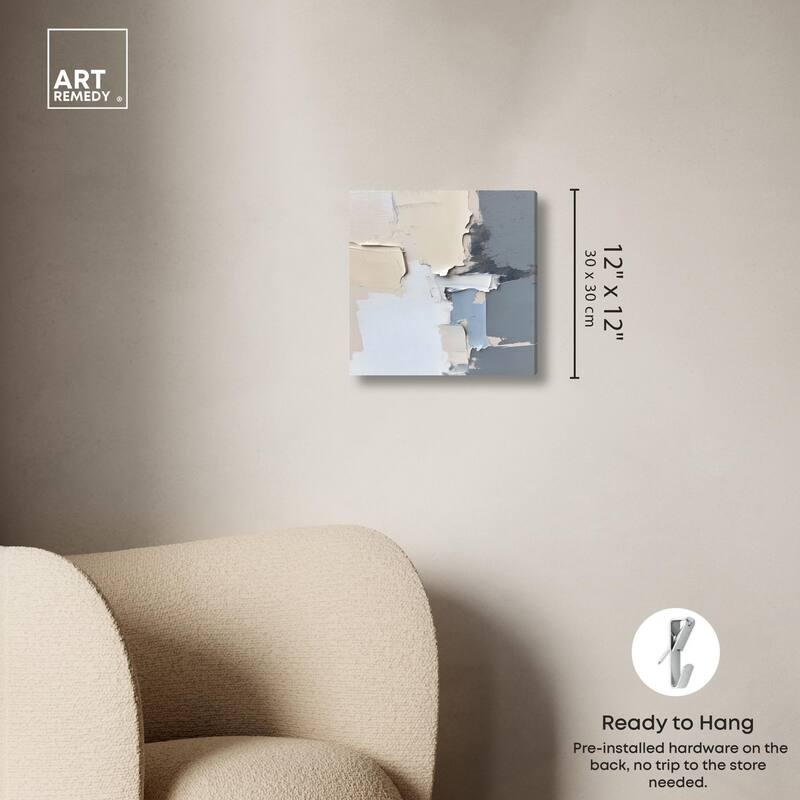 Pebble Path II Canvas by Art Remedy, Gallery Wrapped