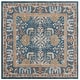 preview thumbnail 30 of 32, SAFAVIEH Handmade Antiquity Amalia Traditional Oriental Wool Rug 6' Square - Dark Blue/Multi - Square