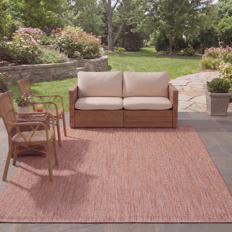 SAFAVIEH Courtyard Begajeta Indoor/Outdoor Waterproof Patio Backyard Rug.