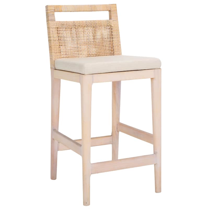 SAFAVIEH Home Darin Counter Stool - 16"W x 20"D x 36"H