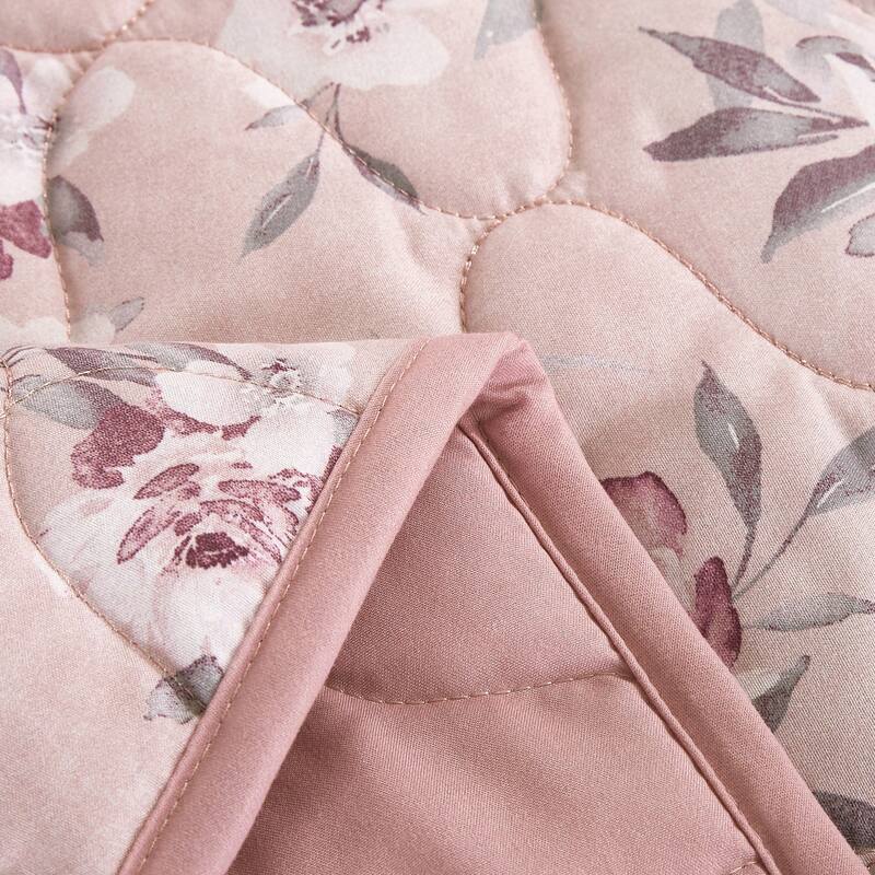 Flora Luxury 3 Piece Bedspread
