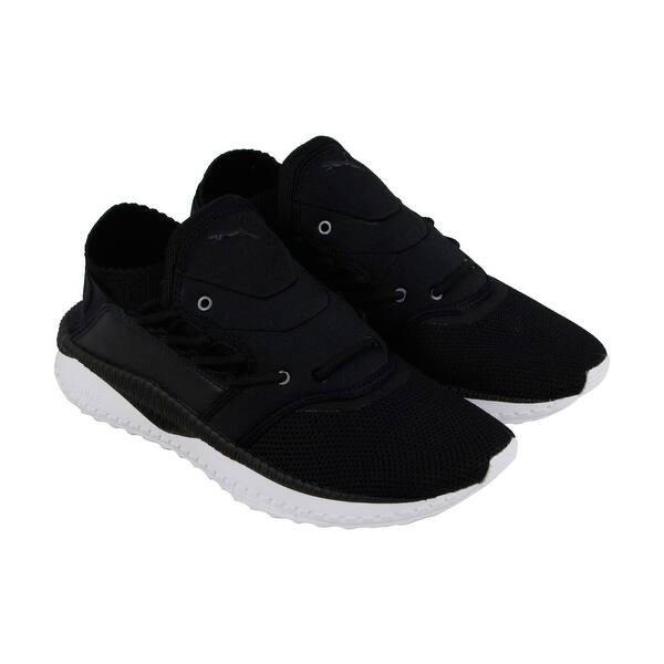 Shop Puma Tsugi Shinsei Mens Black Mesh Leather Athletic