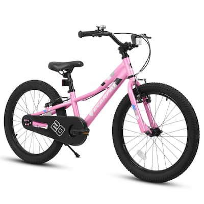 Kids' Bike 20 Inch Wheels, 1-Speed Boys Girls Child Bicycles For 3-5Years, Front V Brake, Rear Holding Brake