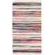 preview thumbnail 32 of 61, SAFAVIEH Handmade Rag Rug with Fringe Valborg Casual Stripe Cotton Rug with Fringe 2' x 3' - Ivory/Multi - Rectangle