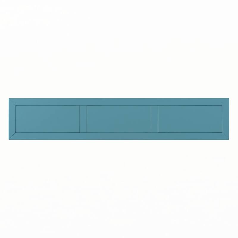 Rustic Entryway Console Table(Turquoise Green)