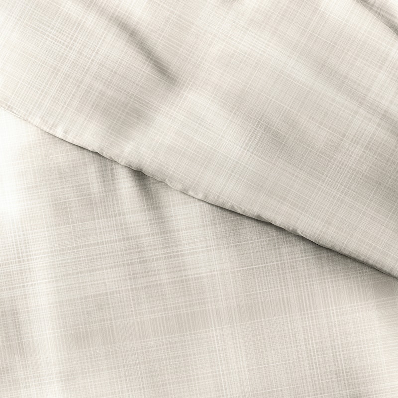 Becky Cameron Oversized Thatch 3-piece Patterned Duvet Cover Set - Ray - King