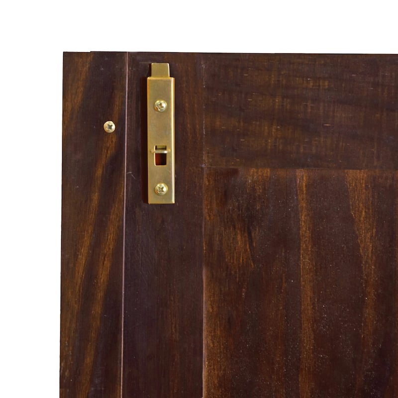 Palace Imports 100% Solid Wood Smart Wardrobe Armoire with 2 Drawers, Metal or Wooden Knobs