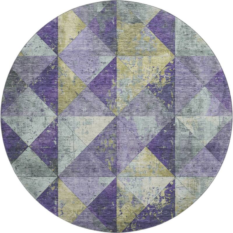 Premium Washable Super Soft Diamond Mosaic Mayfield Rug
