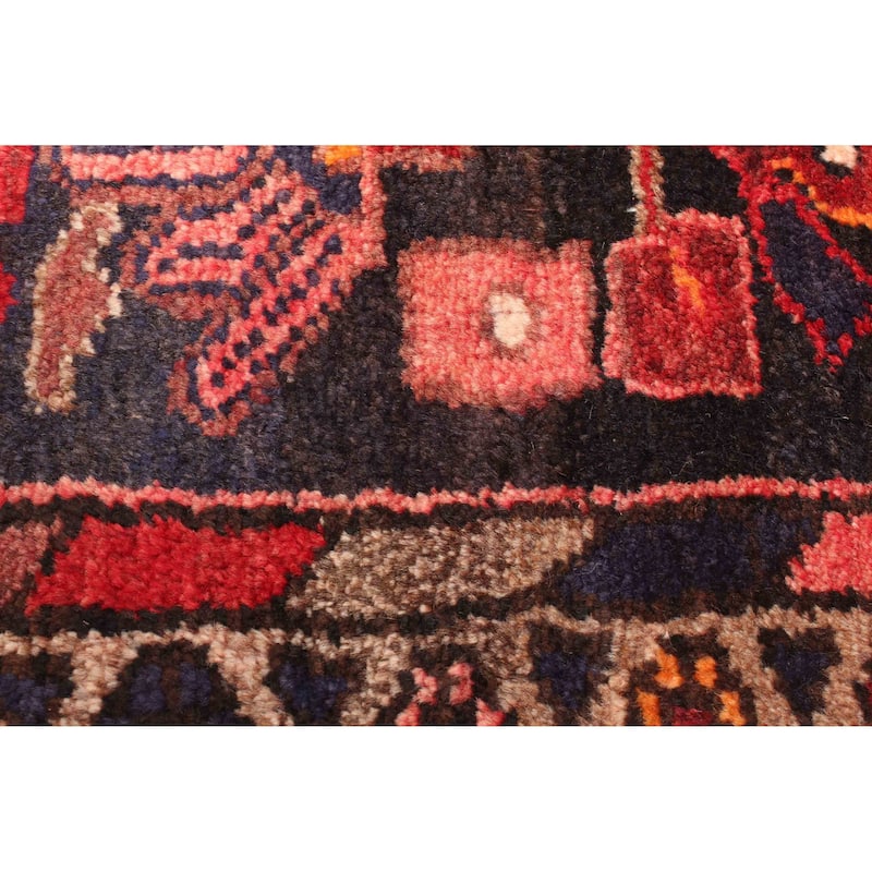 ECARPETGALLERY Hand-knotted Andelz Black Wool Rug - 3'4 x 7'6