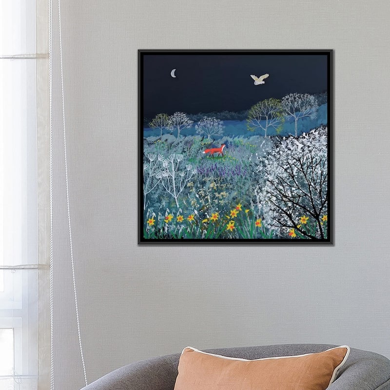 iCanvas "Spring Night" by Jo Grundy Framed Canvas Print