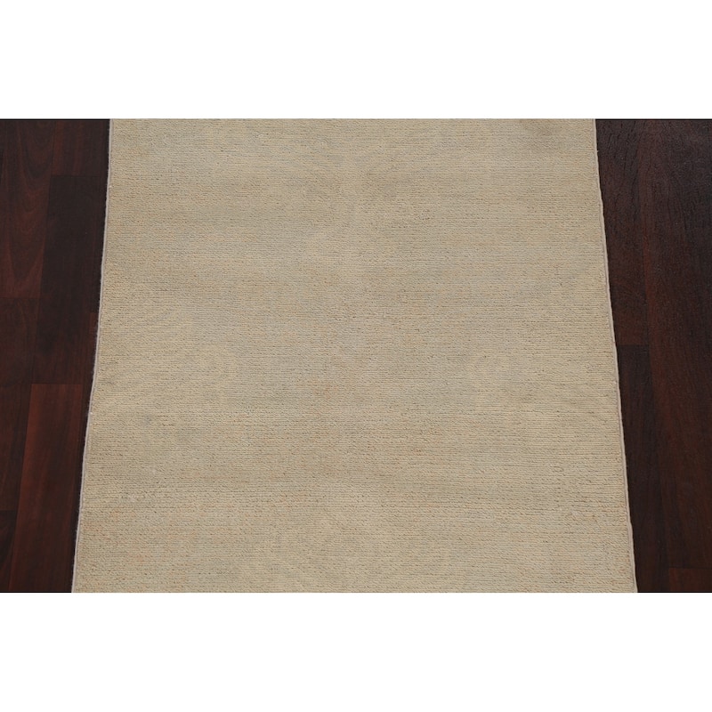 Muted Gabbeh Kashkoli Oriental Staircase Runner Rug Wool Hand-knotted - 2'10" x 9'9"