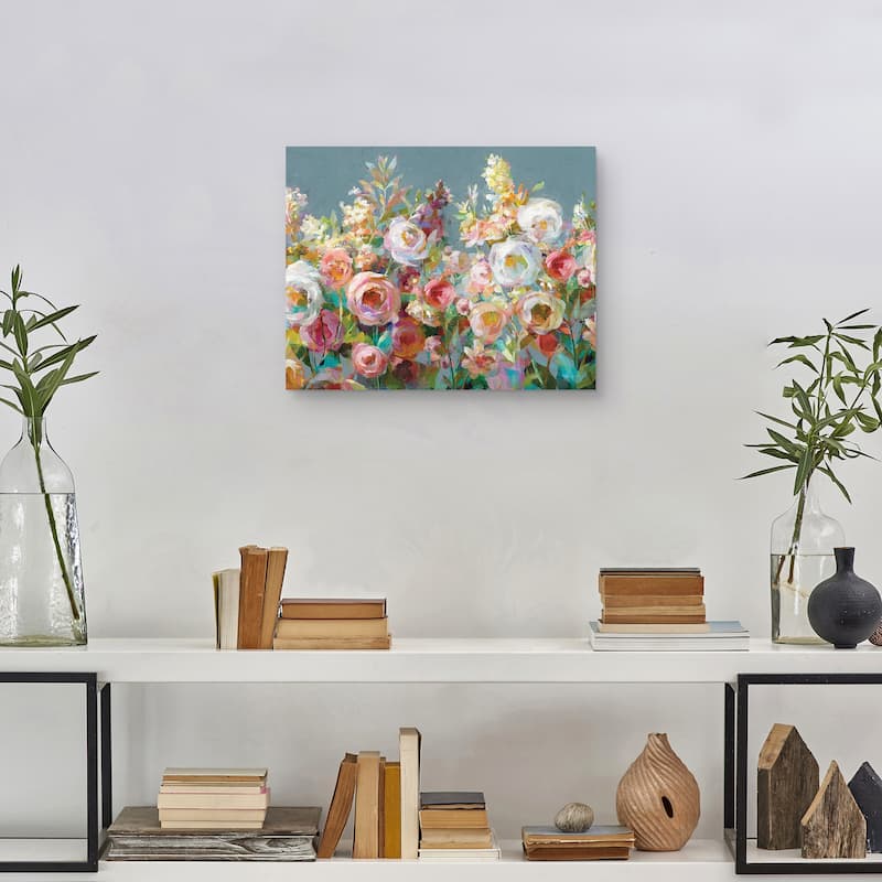 Joy of the Garden II by Danhui Nai Canvas Art Print