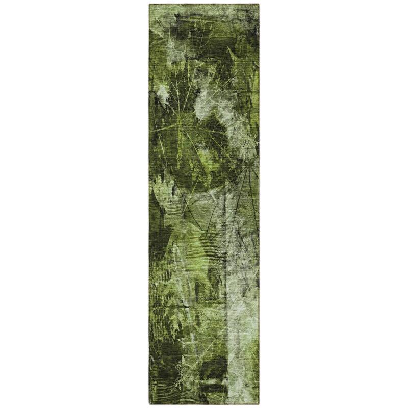 Paz Garden-Inspired Weather Resistant Timeless Fusion Outdoor Rug