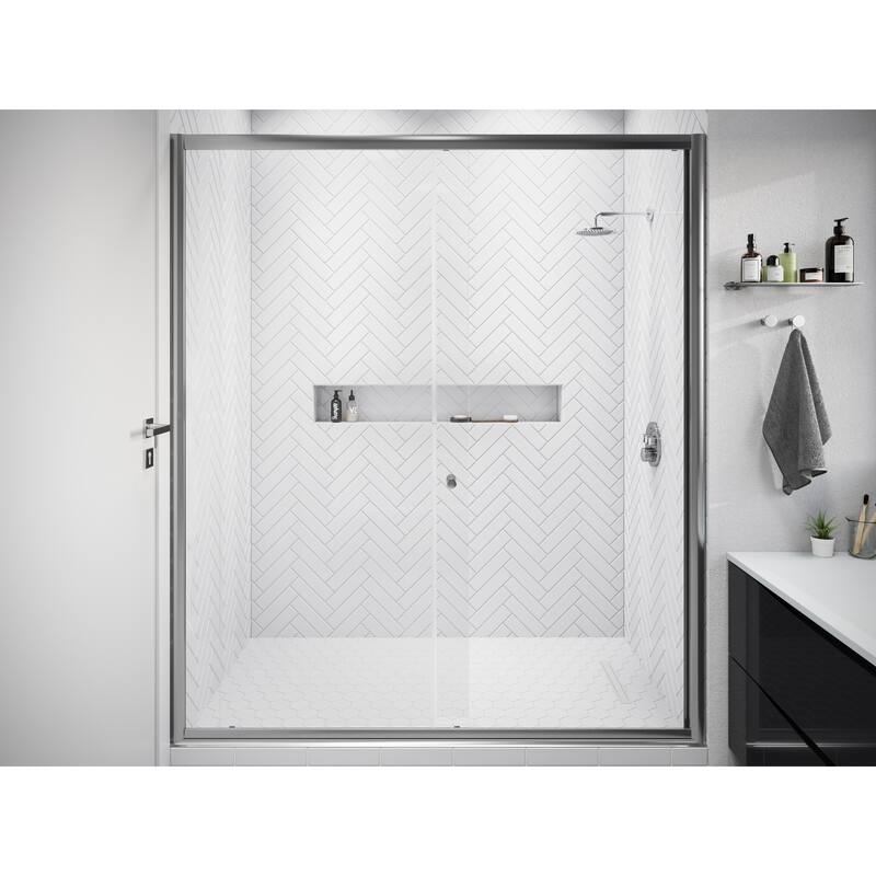 2 in. x 8 in. Glass Subway Wall Tile