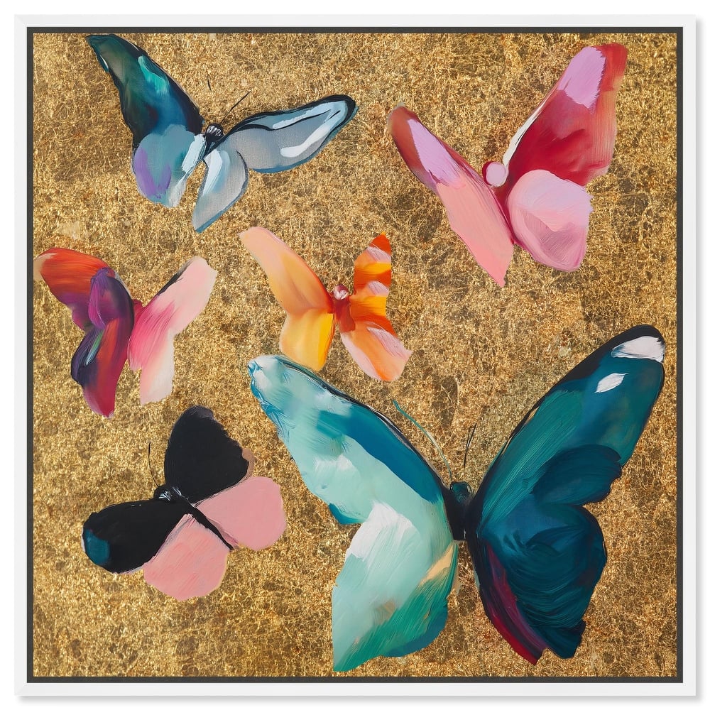 Spectrum of Wings Canvas by Art Remedy