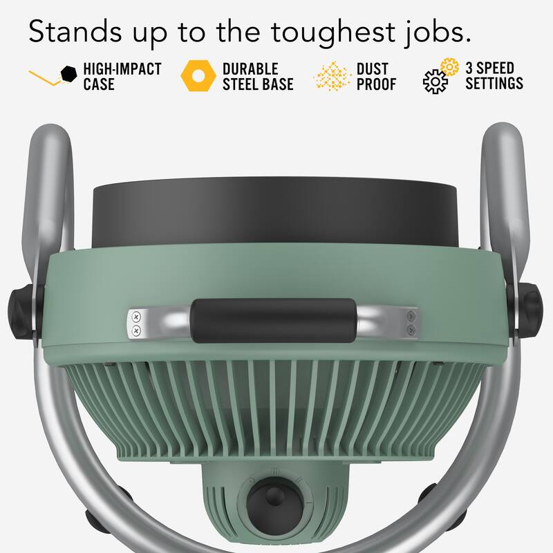 Vornado 293HD Large Heavy Duty 3Speed Shop and Floor Fan, Powerful
