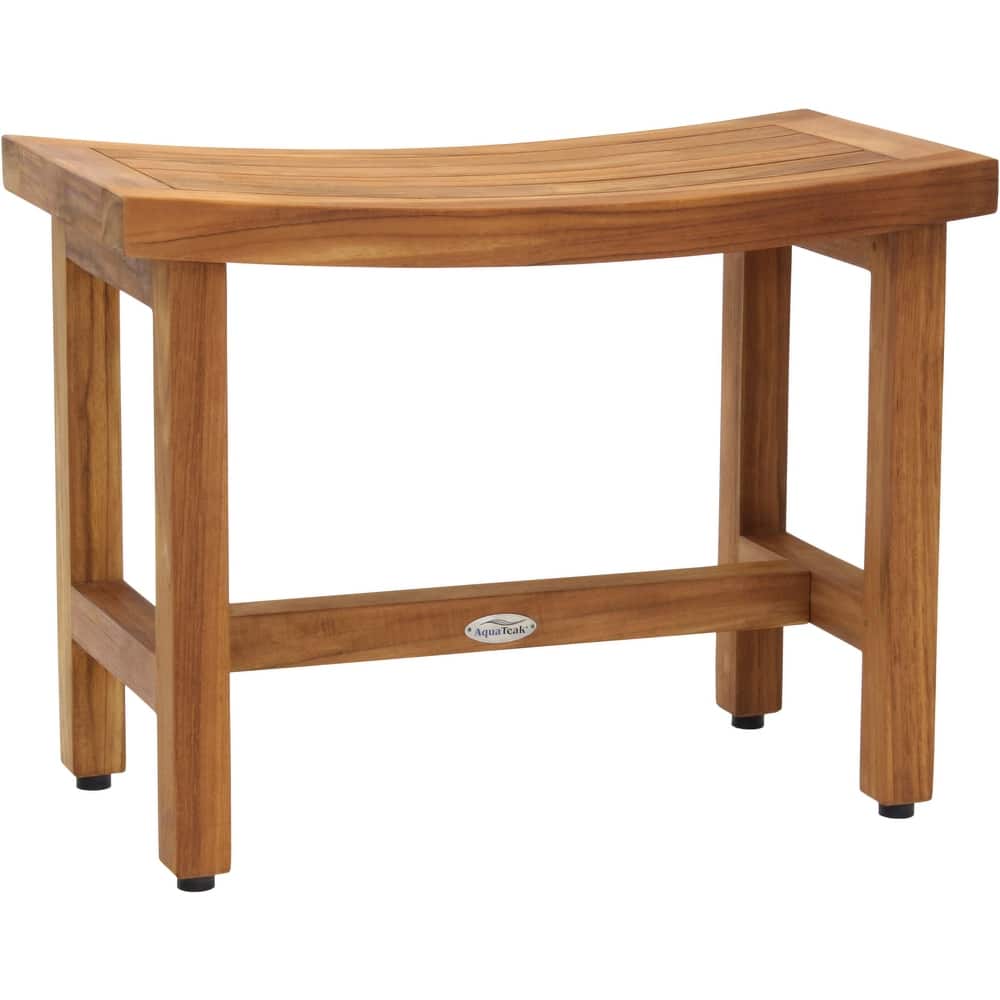 Patented Sumba Lotus Teak Shower Bench