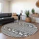 preview thumbnail 55 of 152, Machine Washable Indoor/ Outdoor Christmas Sweater Chantille Rug Gray - 8' x 8'