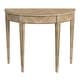 preview thumbnail 1 of 4, Hampton Demilune Console Table Antique Beige