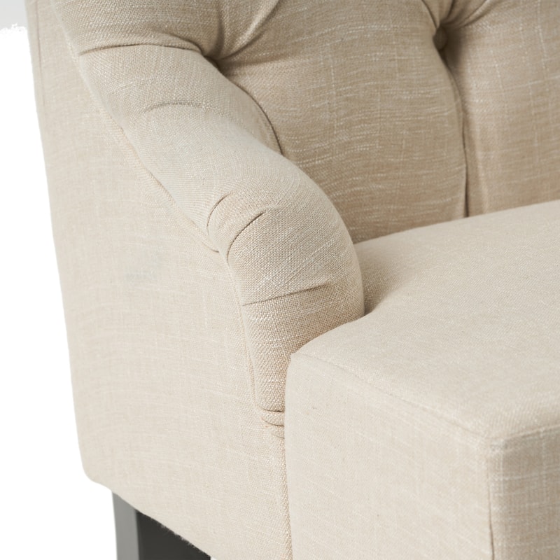 Nicole Polyester Blend Fabric Settee by Christopher Knight Home - 29.25"L x 43.75"W x 30.50"H