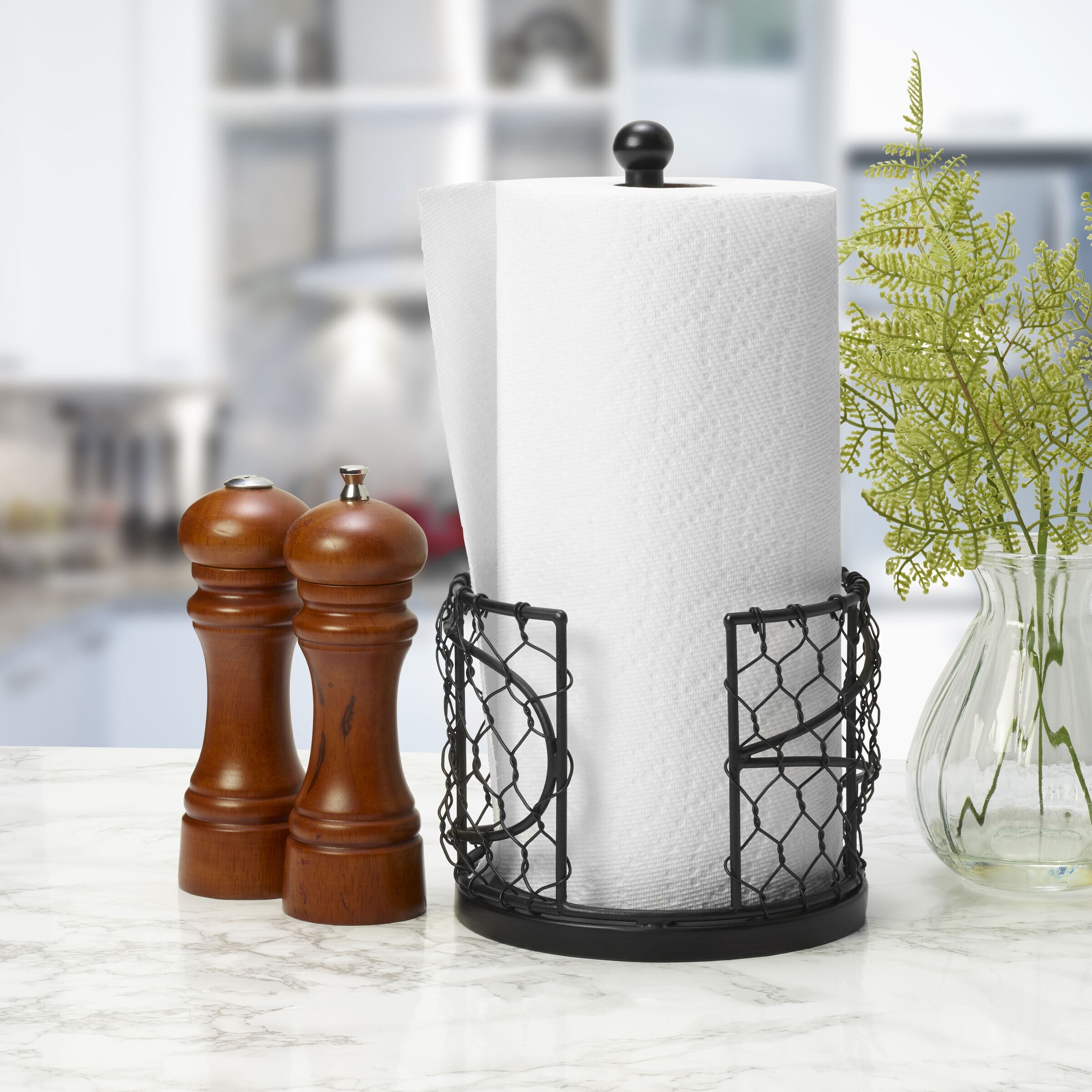 Gourmet Basics by Mikasa Farmers Market Paper Towel Holder 6.5 x 12.5 On Sale Bed Bath Beyond 35470354