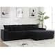Option Black Right Chaise