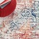 preview thumbnail 6 of 5, SAFAVIEH Skyler Diny Vintage Boho Distressed Rug - Beige/Burgundy - 5' 5" x 7' 7"