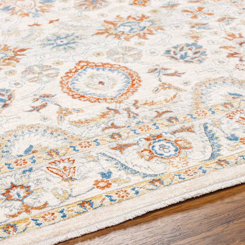 Napolie Classic Floral Area Rug